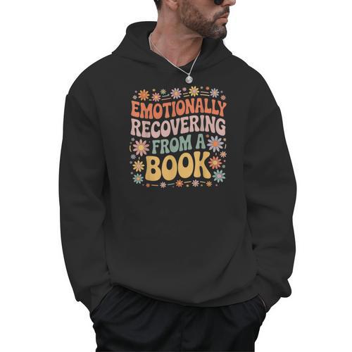 Emotionally Recovering From A Book Reading Men Hoodie - Bookorys CA