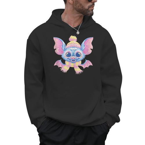 Goat Open Book Reading Animal Lover Graphic Portrait Round Men Hoodie - Bookorys CA