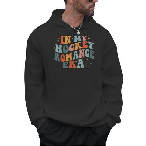 In My Hockey Romance Era Romance Hockey Book Club Men Hoodie - Bookorys UK