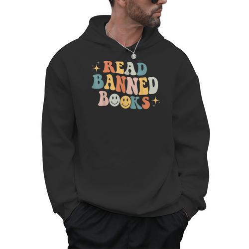 It's A Good Day To Read Banned Books Retro Literature Poet Men Hoodie - Bookorys CA
