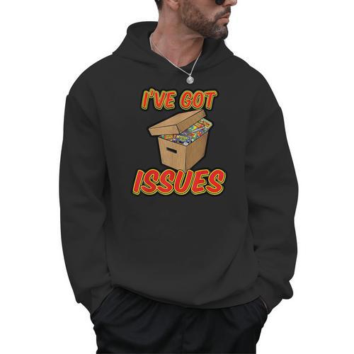 I'Ve Got Issues Comic Collector Comic Books Hobby Men Hoodie - Bookorys
