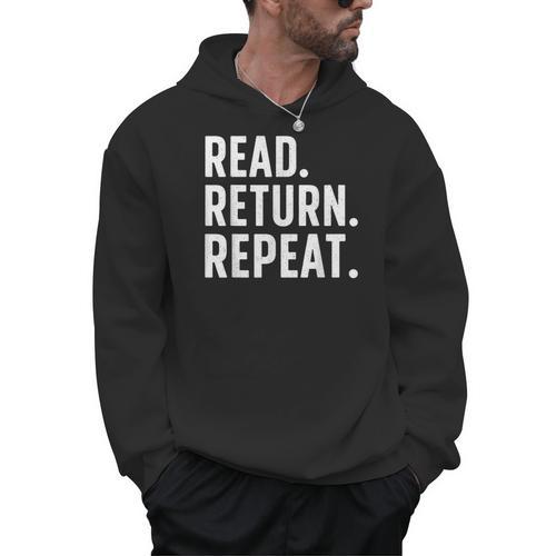 Librarian Art For Men Women School Library Book Lovers Men Hoodie - Bookorys AU