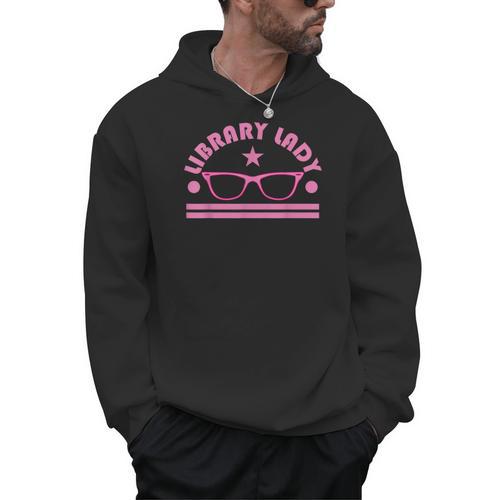 Library Lady Tshirt Bookworm Book Nerd Tee Men Hoodie - Bookorys AU