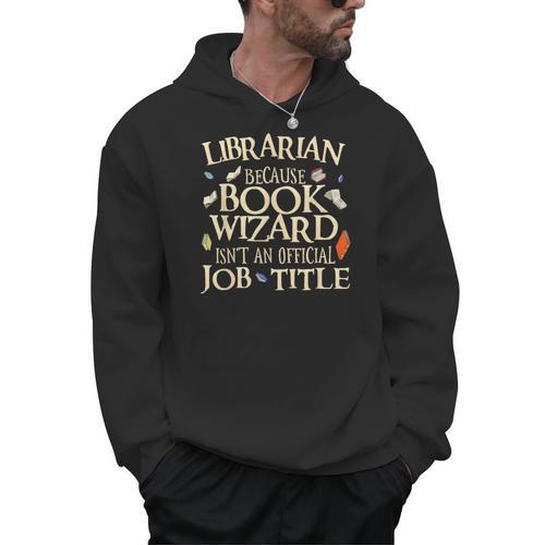 Library For Men Women Book Reading Lovers Men Hoodie - Bookorys AU