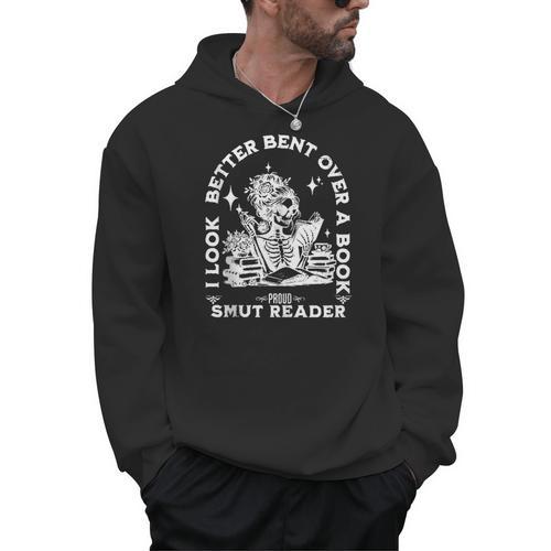 I Look Better Bent Over A Book Smut Reader Men Hoodie - Bookorys