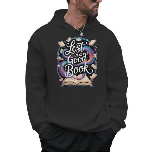 Lost In a Good Book Men Hoodie - Bookorys CA