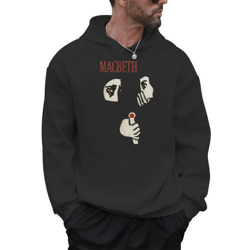 Macbeth William Shakespeare Vintage Book Cover Men Hoodie - Bookorys CA
