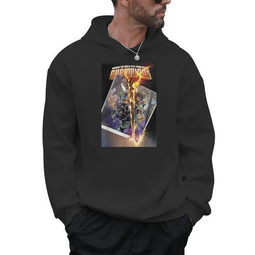 Marvel Comixology Champions Unlimited Comic Book Cover Men Hoodie - Bookorys AU