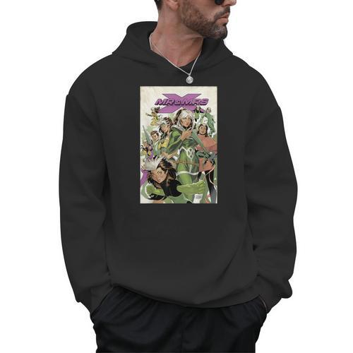 Marvel Comixology Mr & Mrs X Comic Book Cover Men Hoodie - Bookorys DE