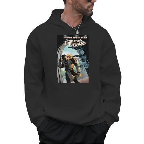 Marvel Comixology Road To The Hunted Comic Book Cover Men Hoodie - Bookorys CA