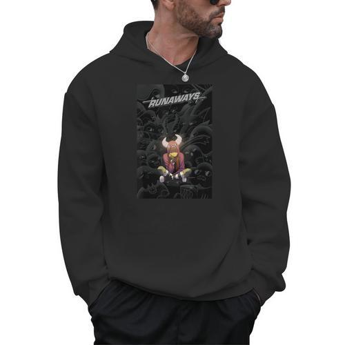 Marvel Comixology Runaways Comic Book Cover Men Hoodie - Bookorys AU