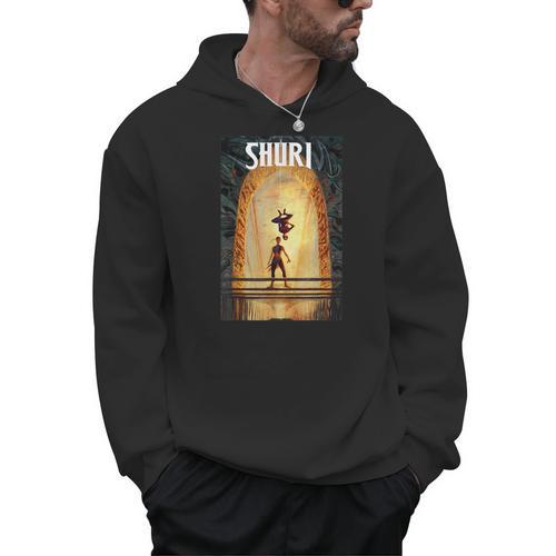 Marvel Comixology Shuri And Spider-Man Comic Book Cover Men Hoodie - Bookorys