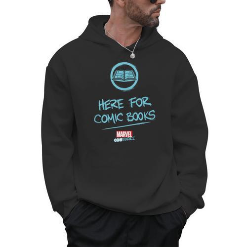 Marvel Confidence Here For Comic Books Men Hoodie - Bookorys
