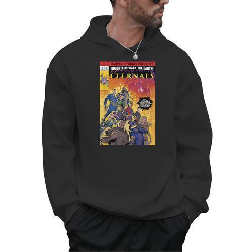 Marvel Eternals Group Shot Comic Book Cover Men Hoodie - Bookorys CA