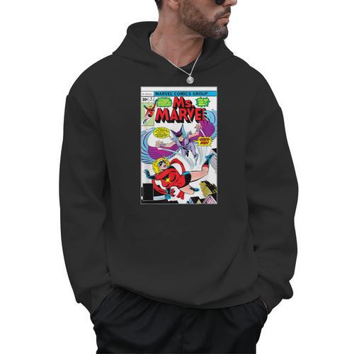 Marvel X-Men Ms Marvel Vs Death-Bird Comic Book Cover Men Hoodie - Bookorys DE