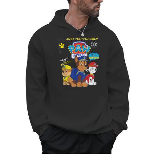Paw Patrol Comic Book Strip Men Hoodie - Bookorys DE