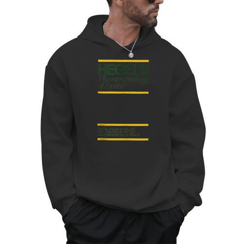 The Phenomenology Of Spirit Hegel Book Cover Men Hoodie - Bookorys CA