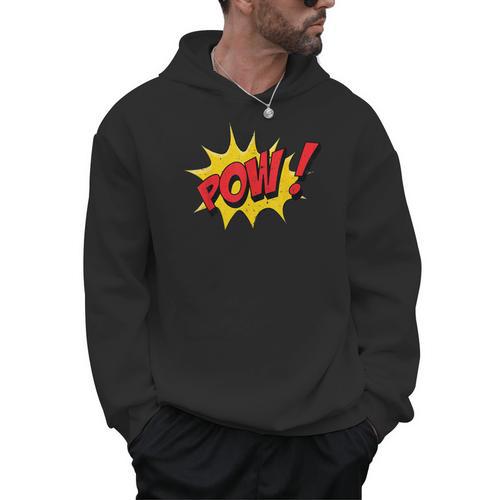 POW Comic Book Cartoon Pop Art Men Hoodie - Bookorys AU