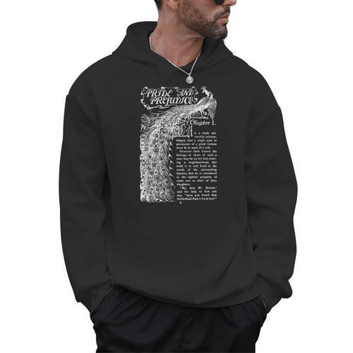 Pride And Prejudice Women Jane Austen Books Men Hoodie - Bookorys UK
