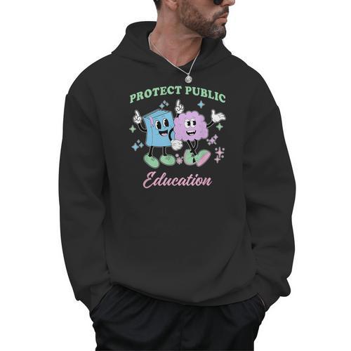 Protect Public Education Public Library Read Banned Books Men Hoodie - Bookorys DE
