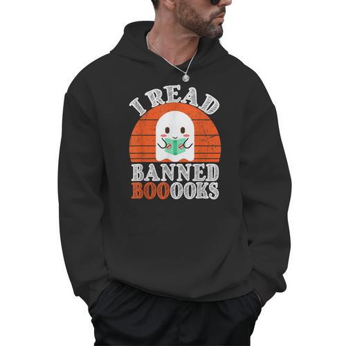 I Read Banned Booooks Banned Books Reader Men Hoodie - Bookorys DE