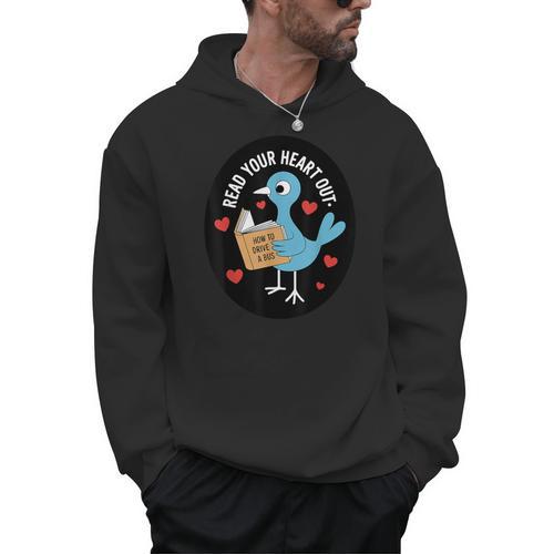 Read Your Heart Out How To Drive A Bus Book Lover Reading Men Hoodie - Bookorys