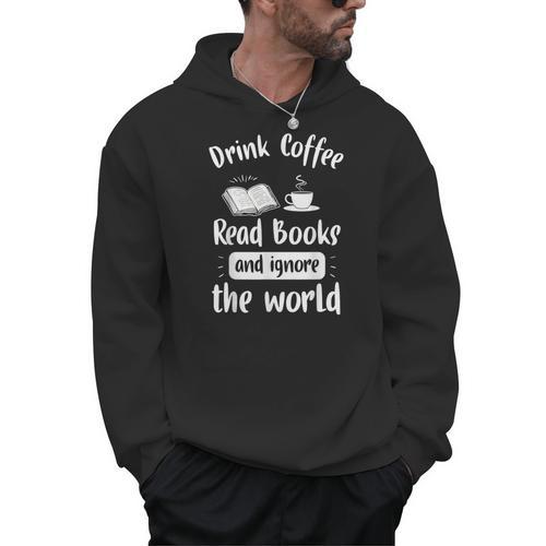 Reading Book Literature Library T-Shirt Men Hoodie - Bookorys AU