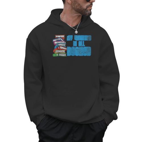 Reading Books Joke My Weekend Is All Booked Bookworm Reader Men Hoodie - Bookorys