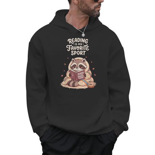 Reading Is My Favorite Sport Book Lover Men Women Men Hoodie - Bookorys DE
