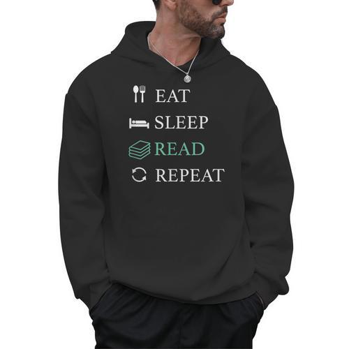 Reading Teacher Bookworm Bookstore Book Lover Men Women Men Hoodie - Bookorys