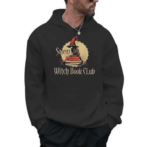 Salem Witch Book Club Halloween They Missed One Bookworms Men Hoodie - Bookorys DE