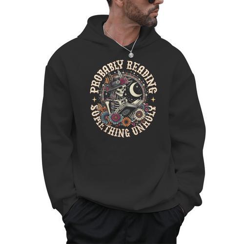 Is That Smutt Books Probably Reading Something Unholy Men Hoodie - Bookorys
