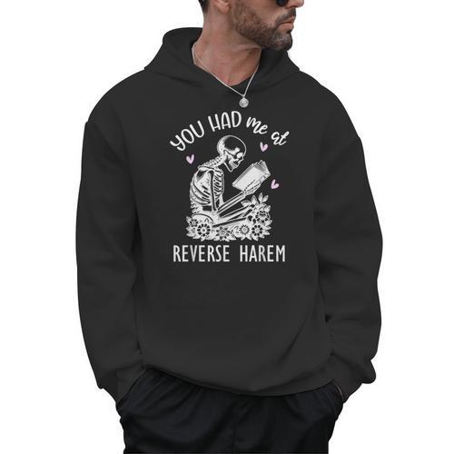 Smutty Dark Romance You Had Me At Reverse Harem Spicy Books Men Hoodie - Bookorys