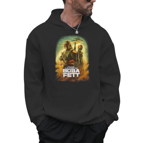Star Wars The Book Of Boba Fett Group Shot Desert Poster Men Hoodie - Bookorys CA