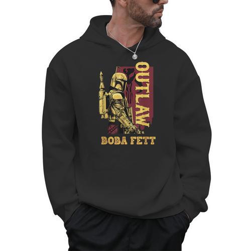 Star Wars The Book Of Boba Fett Outlaw Color Pop Men Hoodie - Bookorys CA