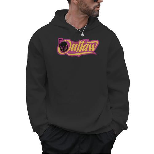 Star Wars The Book Of Boba Fett Outlaw Logo Men Hoodie - Bookorys