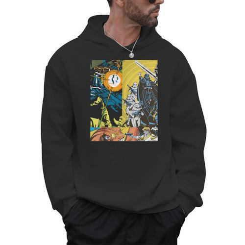 Star Wars Comic Books Battles Darth Vader And Stormtroopers Men Hoodie - Bookorys AU