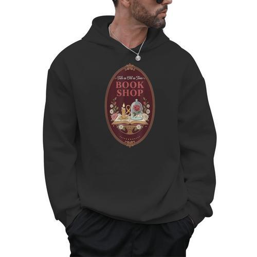 Tale As Old As Time Retro Fairytale Book Lover Men Hoodie - Bookorys CA