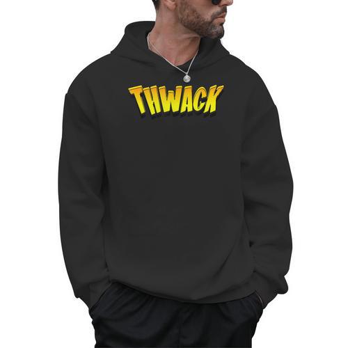 THWACK Vintage Retro Comic Book Men Hoodie - Bookorys DE