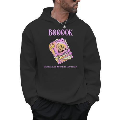 Witch Spell Book It’s Just A Bunch Of Hocus Pocus Men Hoodie - Bookorys DE