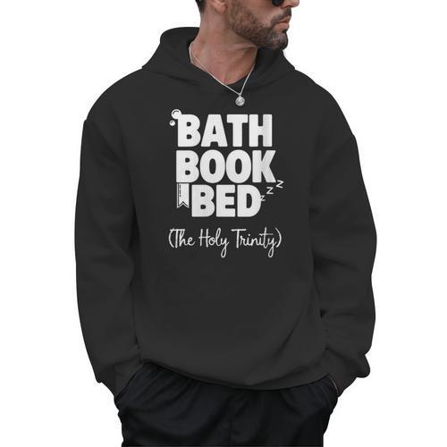 Women's Bath Book Bed Book Lover Self-Care For Women Men Hoodie - Bookorys UK