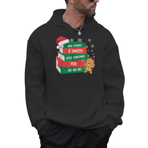 Have Yourself A Smutty Little Christmas You For Book Lovers Men Hoodie - Bookorys CA