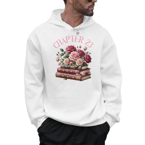 23rd Birthday Chapter 23 Birthday Shirt Women Book Lover Premium Tri-Blend Men Hoodie - Bookorys DE