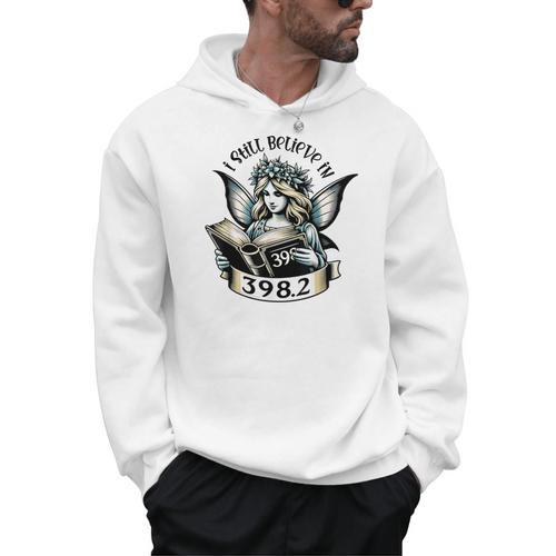 I Still Believe In 3982 Section Fairy Tale Book Lover Men Hoodie - Bookorys