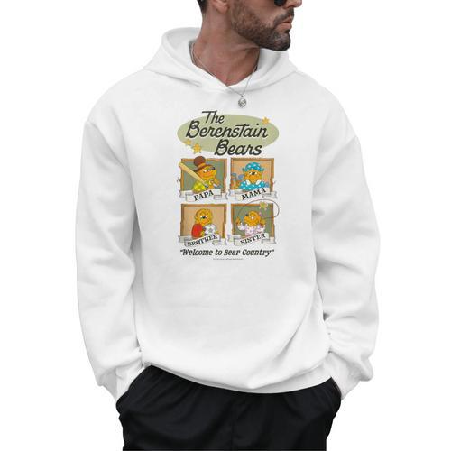 The Berenstain Bears Family Sports And Hobbies Vintage Book Men Hoodie - Bookorys AU