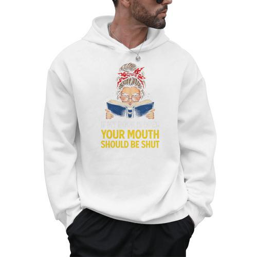 If My Book Is Open Reader Premium Tri-Blend Men Hoodie - Bookorys CA