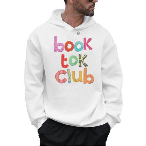Book Tok Club Book Lover Bookish Librarian Reading Reads Men Hoodie - Bookorys