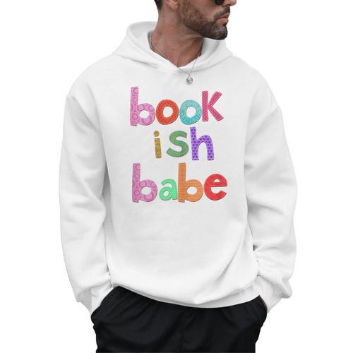 Bookish Babe Book Lovers Women Woman Loves To Read Reading Men Hoodie - Bookorys
