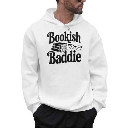 Bookish Baddie Reading Vibes Literary Lover Men Hoodie - Bookorys CA