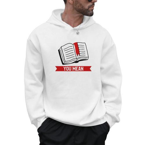 Bookmark Reading Quote For A Reader Book Lover Men Hoodie - Bookorys DE